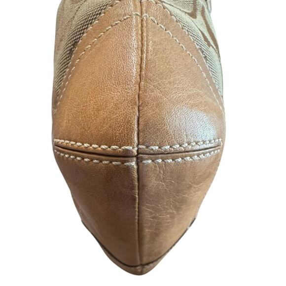 Coach Signature Jacquard Canvas Soho Handbag #3574 - Picture 10 of 11